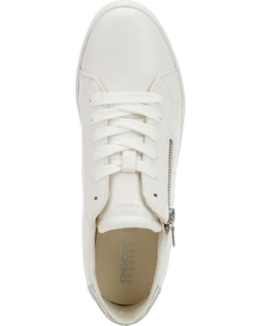 Sapatos Desportivos de Mulher geox ZAPATILLA CORODNES DE MUJER C1405WHITE