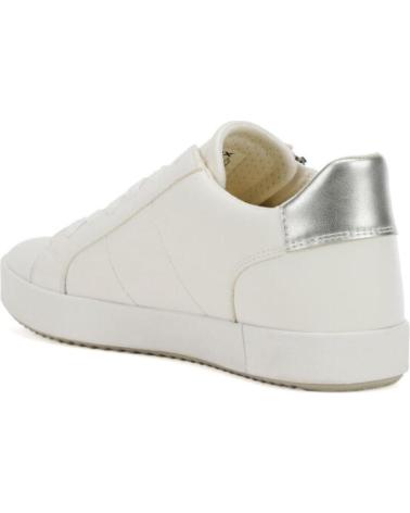 Sapatos Desportivos de Mulher geox ZAPATILLA CORODNES DE MUJER C1405WHITE