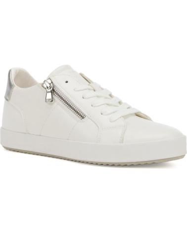 Sapatos Desportivos de Mulher geox ZAPATILLA CORODNES DE MUJER C1405WHITE