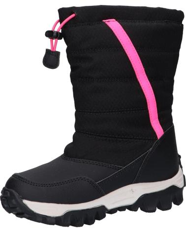 Stivali per Donna e Bambina GEOX J26FTA 0FU50 J HIMALAYA GIRL B AB C0922 BLACK-FUCHSIA