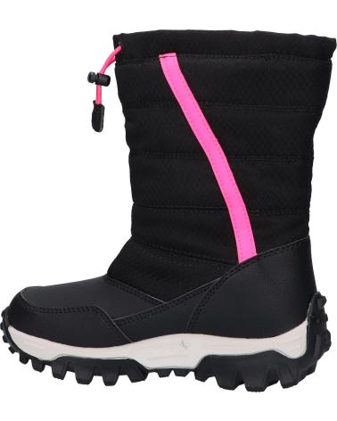 Stivali per Donna e Bambina GEOX J26FTA 0FU50 J HIMALAYA GIRL B AB C0922 BLACK-FUCHSIA