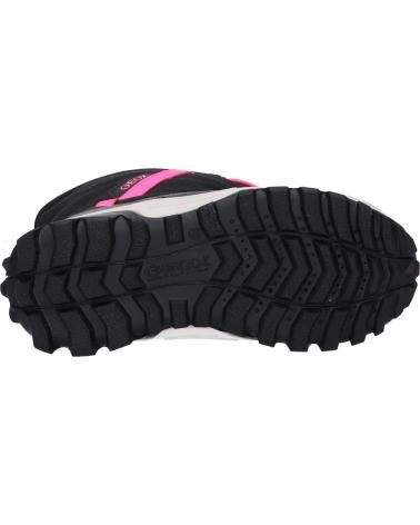 Stivali per Donna e Bambina GEOX J26FTA 0FU50 J HIMALAYA GIRL B AB C0922 BLACK-FUCHSIA