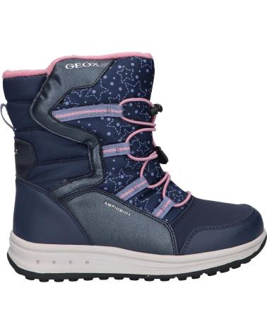 Bottes pour Femme et Fille GEOX J26FUA 054FU J ROBY GIRL B ABX C4251 NAVY-ROSE