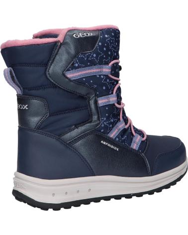 Stivali per Donna e Bambina GEOX J26FUA 054FU J ROBY GIRL B ABX C4251 NAVY-ROSE
