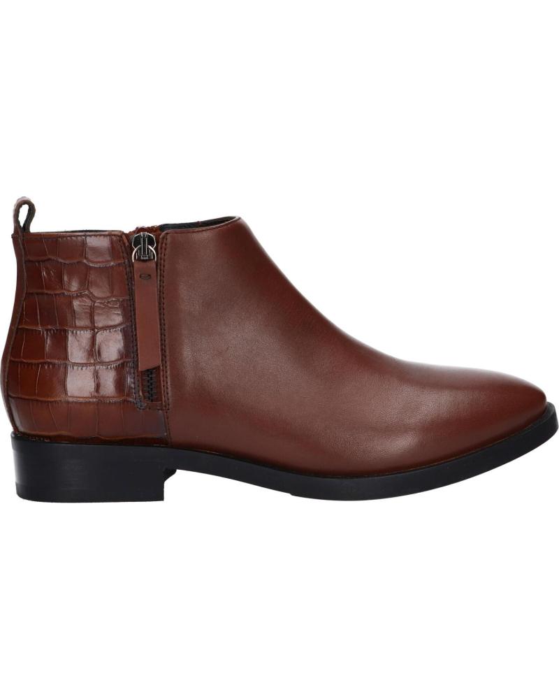 Schuhe für Damen und Mädchen GEOX DONNA BROGUE F MARRON