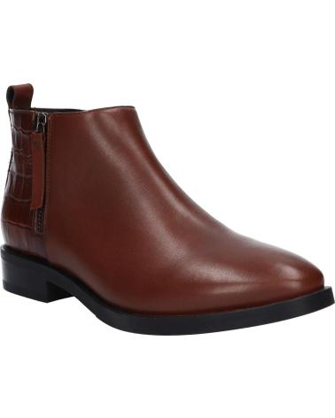 Schuhe für Damen und Mädchen GEOX DONNA BROGUE F MARRON