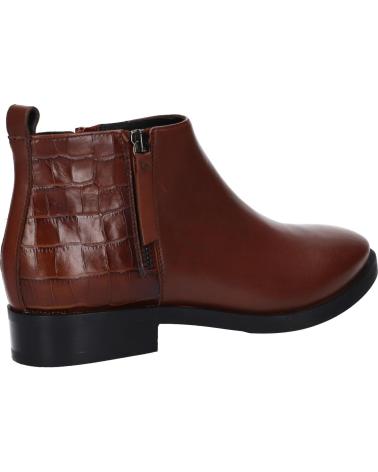Schuhe für Damen und Mädchen GEOX DONNA BROGUE F MARRON