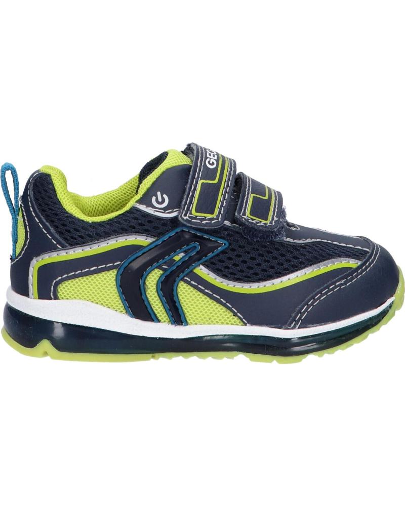Zapatillas deporte de Niña y Niño GEOX B0284A 014BU B TODO BOY C0749 NAVY-LIME