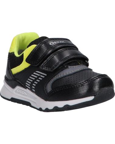Sportivo per Bambino GEOX B264YA 0CE54 B PYRIP BOY C9B3S BLACK-LIME GREEN