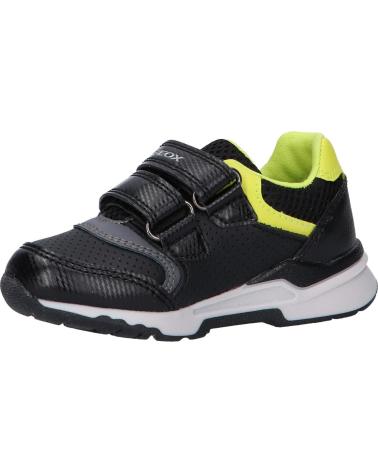 Sportivo per Bambino GEOX B264YA 0CE54 B PYRIP BOY C9B3S BLACK-LIME GREEN
