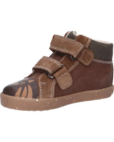 Schuhe für Junge GEOX B26A7A 022CL B KILWI C6215 BROWN-DK