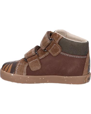 Schuhe für Junge GEOX B26A7A 022CL B KILWI C6215 BROWN-DK