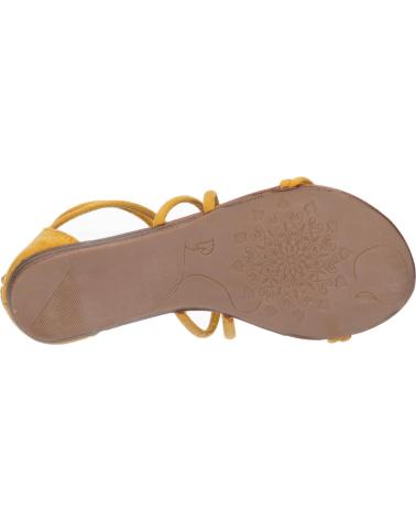 Sandalias de Niña XTI 57108 TEXTIL AMARILLO