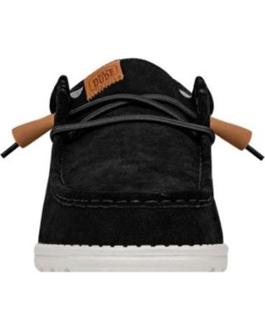 Zapatos de Hombre HEY DUDE WALLY CRAFT SUEDE NEGRO