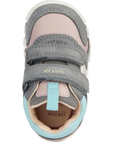 Esportes  de Menina e Menino GEOX PRIMEROS PASOS GREY-OLD ROSE
