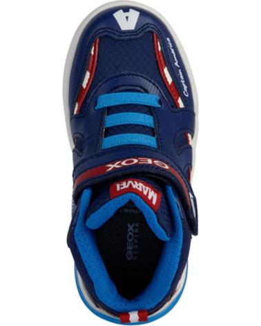 Botines de Niño GEOX J369YC CAPITAN AMERICA NAVY-RED
