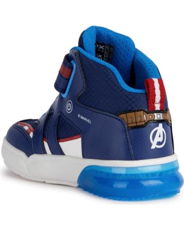 Botines de Niño GEOX J369YC CAPITAN AMERICA NAVY-RED