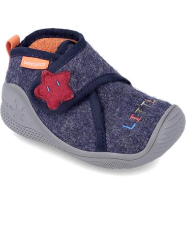 Calzado-De-Casa-De-Niño-BIOMECANICS-ZAPATILLA-ANDAR-POR-CASA-AZUL-MARINO-FIELTRO