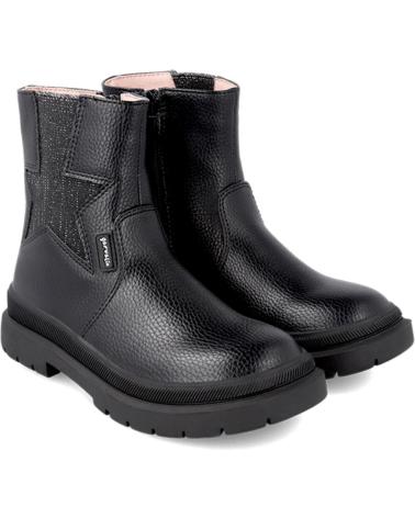 Botas de Niña GARVALIN BOTINES GARVALIN MAT ESTRELLA 231562-A NEGRO