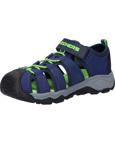 girl and boy Sandals SKECHERS 400060L SOLAR QUEST NVBK