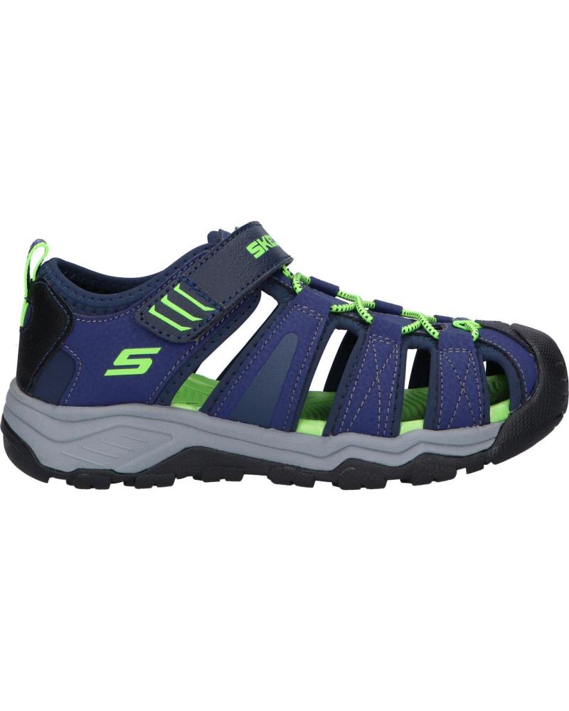 girl and boy Sandals SKECHERS 400060L SOLAR QUEST NVBK