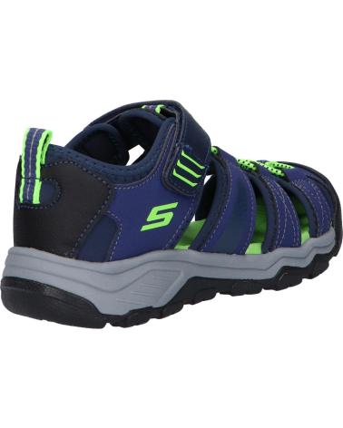 girl and boy Sandals SKECHERS 400060L SOLAR QUEST NVBK
