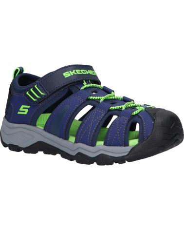 girl and boy Sandals SKECHERS 400060L SOLAR QUEST NVBK