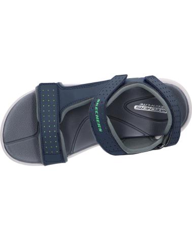 Sandali per Bambina e Bambino SKECHERS 92223L SUPREME NVY