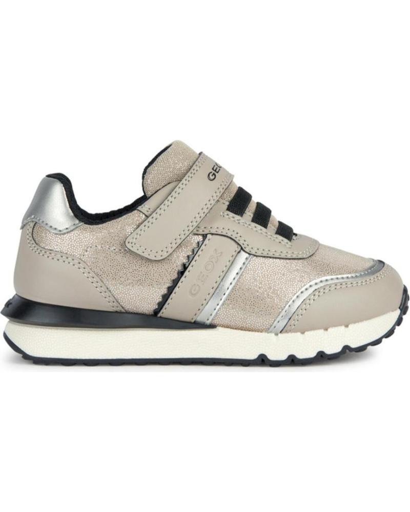 Deportivas de Mujer y Niña y Niño GEOX ZAPATILLAS Y DEPORTIVAS ROCK-DK SILVER