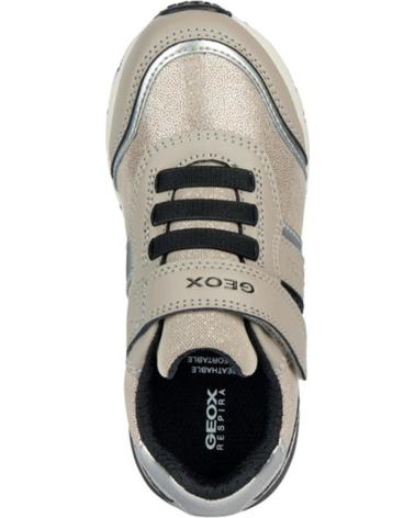 Deportivas de Mujer y Niña y Niño GEOX ZAPATILLAS Y DEPORTIVAS ROCK-DK SILVER