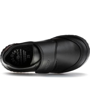 PABLOSKY CHAUSSURES SCOLAIRES RESPECTUEUSES LEADER-TECH NOIR LEADER-TECH NEGRO