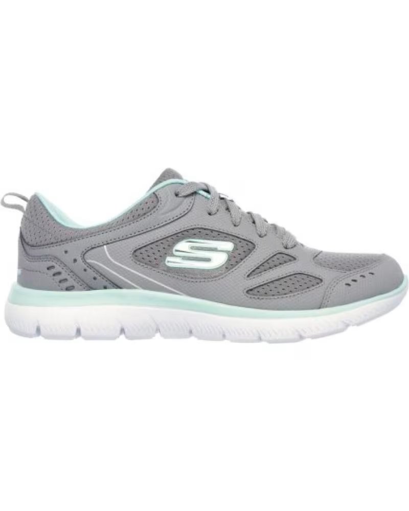 SKECHERS ZAPATILLAS DE RUNNING 077-53042654380371 EN PARA MUJER GRIS
