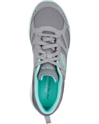 SKECHERS ZAPATILLAS DE RUNNING 077-53042654380371 EN PARA MUJER GRIS