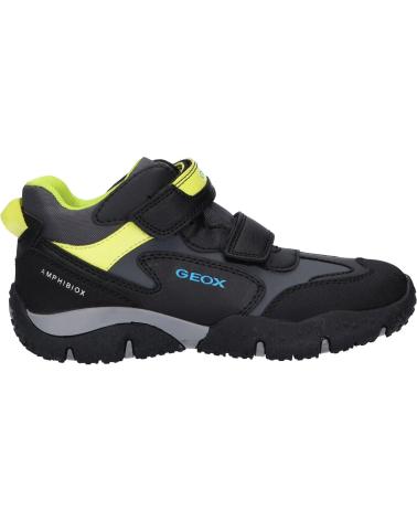 Esportes  de Mulher e Menino GEOX J2642A 050BU JR BALTIC BOY B ABX C0802 BLACK-LIME