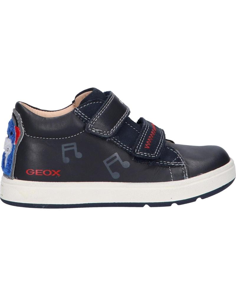Sportivo per Bambina e Bambino GEOX B264DB 08522 B BIGLIA BOY C4075 DK NAVY-RED
