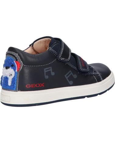 Sportivo per Bambina e Bambino GEOX B264DB 08522 B BIGLIA BOY C4075 DK NAVY-RED
