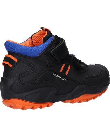 Botas de Niño GEOX J16CBA 0CEBU J NEW SAVAGE BOY WPF C0038 BLACK-ORANGE