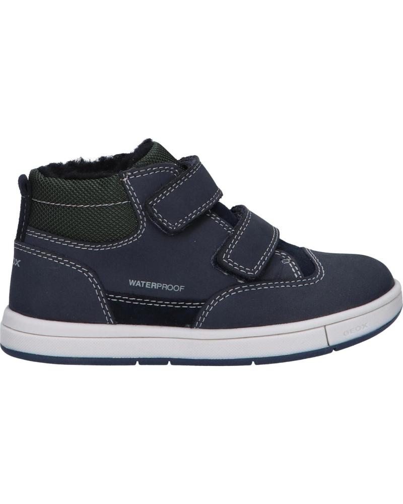 Botins de Menino GEOX B164RA 03222 B TROTTOLA BOY WPF CF4A3 NAVY-MILITARY
