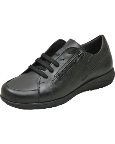 Scarpe per Donna PITILLOS 2712 DEPORTIVO DE PIEL PARA MUJER PLANTILLA EXTRAI NEGRO