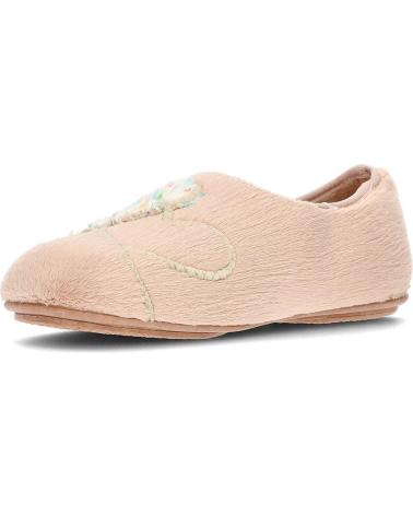 Hausschuhe für Damen VUL-LADI PANTUFLAS VULLADI LOVE 4614 MELOCOTON