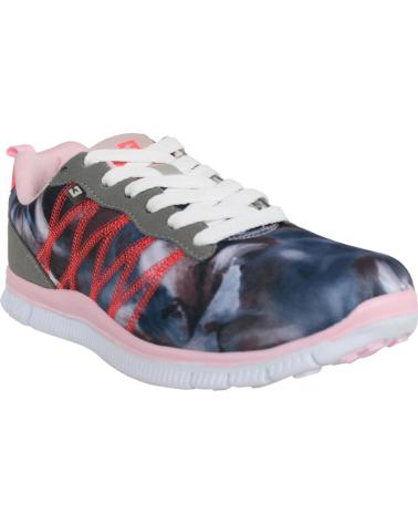 Zapatillas deporte pour Femme BASS3D 41097 TEXTIL GRIS
