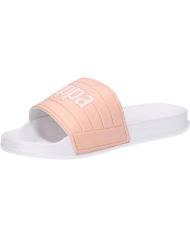 Infradito per Donna e Bambina KAPPA 32113MW CASERTA A09 ROSE FOG-WHITE