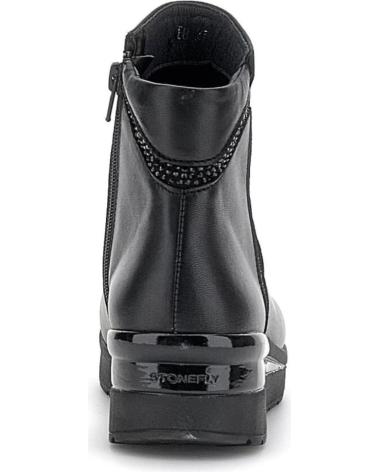 Botines de Mujer STONEFLY CREAM 46 NAPPA LTH 219950 NEGRO CREAM 46 BLACK