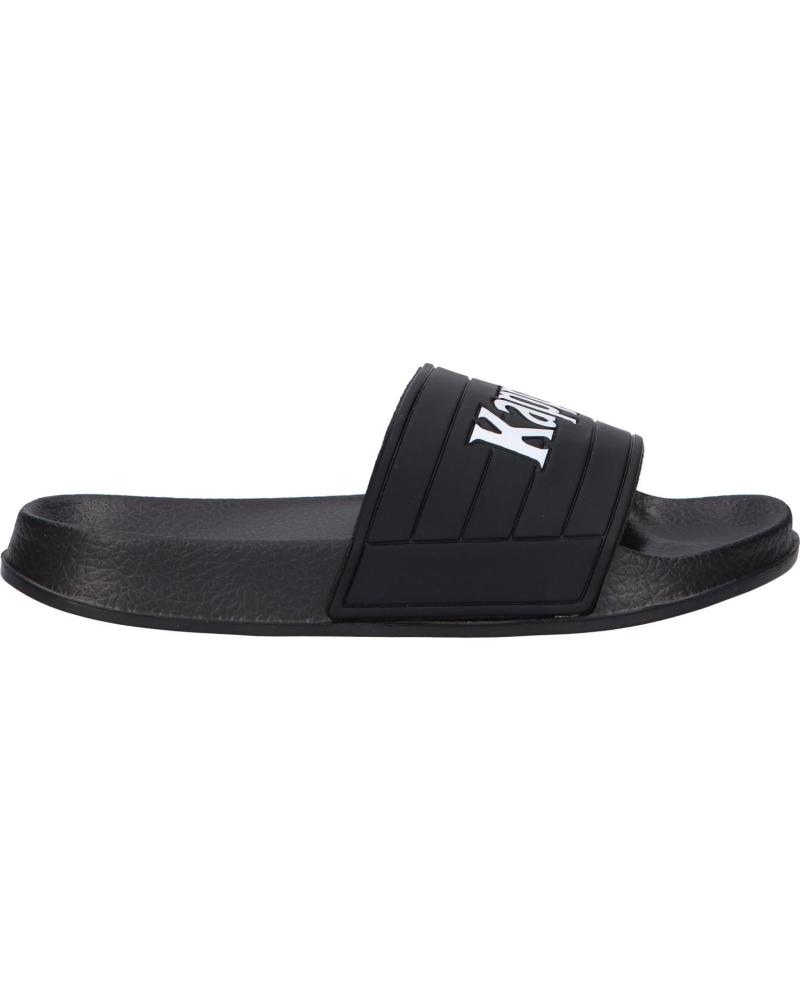 Sandálias de Menino KAPPA CHANCLAS CASERTA NEGRO KID FLIP FLOPS 32121NW-943 NEGRO