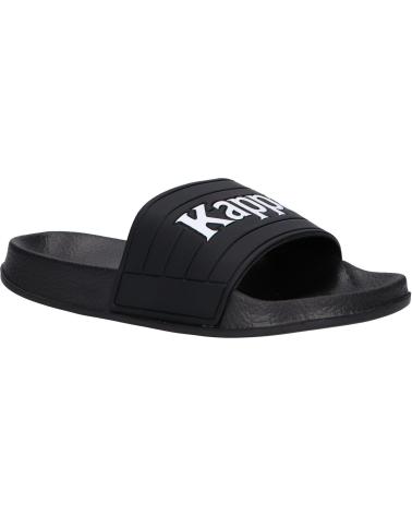 Sandálias de Menino KAPPA CHANCLAS CASERTA NEGRO KID FLIP FLOPS 32121NW-943 NEGRO