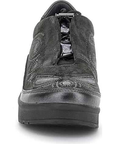 Scarpe sport per Donna STONEFLY CREAM 21 VELOUR-LAMINATED LTH 219983 GRIS CREAM 21 BELUGA