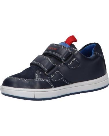 Sportif pour Fille et Garçon GEOX B1643A 08522 B TROTTOLA BOY C4075 DK NAVY-RED