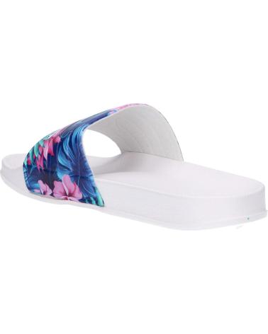 KAPPA MATESE 304NC40 A46 ZEHENTRENNER WEISS MIT BLAUEM UND ROSA BLUMENMUSTER A46 WHITE-PINK
