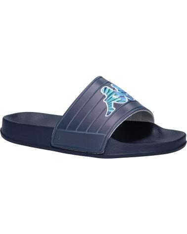 Zehansandalen für Damen und Mädchen und Junge KAPPA 304Q930 LOGO MATESE 940 BLUE WHITE