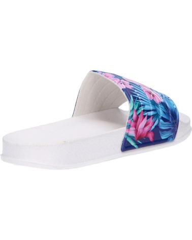 Zehansandalen für Mädchen und Junge KAPPA 304Q930 LOGO MATESE A46 WHITE-PINK